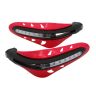 Allextreme EXHP22R Motorcycle Hand Guard with LED Light Universal Bike Handle Protector Shield Handlebar Protection Gear for ATV (Red, 7/8 Inch, 22mm), Standard