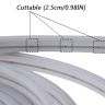 Allextreme AX-LED4 Neon LED Flexible Strip Light 12V Decorative Interior Exterior Car Truck Styling EL Wire Glow String Tube (White, 5M)