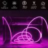 Allextreme AX-LED5 Neon LED Flexible Strip Light 12V Decorative Interior Exterior Car Truck Styling EL Wire Glow String Tube (Purple, 5M)