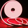 Allextreme AX-LED2 Neon LED Flexible Strip Light 12V Decorative Interior Exterior Car Truck Styling EL Wire Glow String Tube (Red, 5M)
