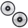 AllExtreme ‎SST4D6CD 19" Front & 18" Rear Disc Tire Alloy Wheel Heavy Duty High Durability Compatible with Bullet Classic Single Disc (2 Pcs)
