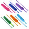 AllExtreme AEXMB02 Microfiber Brush with Flexible Plastic Handle Chenille Duster Washable Cleaning Mop for Cars Fans Ceiling Furniture & Home (2 Pc, Multicolor)
