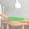 AllExtreme AEXMB02 Microfiber Brush with Flexible Plastic Handle Chenille Duster Washable Cleaning Mop for Cars Fans Ceiling Furniture & Home (2 Pc, Multicolor)