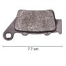 AllExtreme EXDBPF1 Disc Pad Brake Non-Abrasive, Compatible With Bullet Classic, Electra, Standard, Thunderbird & Himalayan (Front Disc Pad)