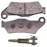 AllExtreme EXDBPR1 Disc Pad Brake Non-Abrasive, Compatible With Bullet Classic, Electra, Standard, Thunderbird & Himalayan (Rear Disc Pad)