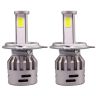 Allextreme EX2BHT2 H4 LED Headlight Bulb with Cooling Fan 36W Head lamp Conversion Kit for Bike Car SUV nd Motorcycles (2Pcs, White)