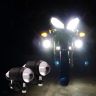 Allextreme AXU102 CREE LED Fog Light 12V Projector Lamp Waterproof Driving Headlight for Car and Motorcycle 25W (Pack of 2)