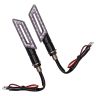 Allextreme EXTA02B Universal Turn Signal Indicator Light Front/Rear Blinker Bulb For Motorcycles (Blue, 2 Pcs)