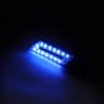 Allextreme EXTA02B Universal Turn Signal Indicator Light Front/Rear Blinker Bulb For Motorcycles (Blue, 2 Pcs)