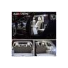 AllExtreme EXTSD1W 12 LED Universal Car Interior Super Bright Roof Light Reading Dome Bulb Lamp with Festoon Holder (6W, White, 1 Pc)