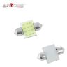 AllExtreme EX12L1W 12 LED Universal Car Interior Super Bright Roof Light Reading Dome Bulb Lamp with Festoon Holder (6W, White, 1 Pc)