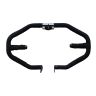 Allextreme EX9SL1B Heavy Duty Metal Leg Guard Front Bike Safety Crash Bar with Wrapped Black Rope Compatible for BS3, BS4 and BS6 Model Royal Enfield Bullet 350cc and 500cc (Black)