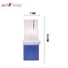 Allextreme EXT101B Universal T10 LED Parking Light Super Bright Interior Pilot License Plate Dome Indicator Lamp Bulb for Car Bike and Motorcycle (1W, Blue, 2 PCS)