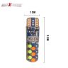 Allextreme EXT102M Universal T10 LED Parking Light Super Bright Interior Pilot License Plate Dome Indicator Lamp Bulb for Car Bike and Motorcycle (1W, Multicolor, 2 PCS)