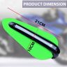 Allextreme EXHB22G 7/8" 22mm Motorcycle Hand Guard with LED Light Universal Bike Handle Protector Shield Handlebar Protection Gear (Green)
