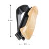 AllExtreme EXCGHEE 1 Pc Car Sunglass Holder Eyeglasses Storage Fastener Sun Visor Clip-on Glass Case for SUVs (Light Beige)