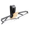 AllExtreme EXCGHEE 1 Pc Car Sunglass Holder Eyeglasses Storage Fastener Sun Visor Clip-on Glass Case for SUVs (Light Beige)