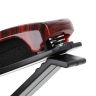 AllExtreme EXCGHCC 2 Pcs Car Sunglass Holder Eyeglasses Storage Fastener Sun Visor Clip-on Glass Case for SUVs (Dark Brown)