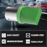 Allextreme EXB9BG2 BA9S LED Parking Light Super Bright Car Interior License Plate Wedge Dome Trunk Dashboard Bulb for Car Bike and Motorcycle (Green)