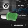 Allextreme EXB9BG2 BA9S LED Parking Light Super Bright Car Interior License Plate Wedge Dome Trunk Dashboard Bulb for Car Bike and Motorcycle (Green)