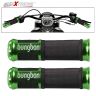 AllExtreme Bungbon Designer Grip Covers for Royal Enfield Classic 350 and for All Bikes (Green)