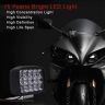 Allextreme T15C1 15 Pearls/Lamp Beads LED Light for Motorcycle Waterproof Rustproof Super bright Scooter & Bike Headlight (15W, PACK- 1)