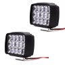 Allextreme T15C2 15 Pearls/Lamp Beads LED Light for Motorcycle Waterproof Rustproof Super bright Scooter & Bike Headlight (15W, PACK- 2)