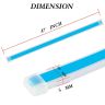AllExtreme EXCDLM2 Flexible Daytime Running Strip Light Interior Car Door Turn Signal & Decorative LED for Cars (Red & White, 2 Pcs)