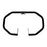 AllExtreme EXLGS4B Heavy Duty Stainless Steel Leg Guard with Black Coating Front Bike Safety Crash Bar Compatible for Reborn and Meteor (Black)