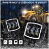 Allextreme EX3LFP1 3 LED Headlight Lamp Universal Waterproof Off Road Driving CREE LED Fog Light with Mounting Brackets for Bike, Jeep and Cars (30W, White,1 Pc)