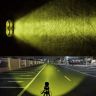 Allextreme EX40YL2 4 LED Fog Light Super Bright Spot Flood Beam Driving Lamp for Motorcycle Cars Bikes & SUV (40W, Yellow Light, 2 Pcs)