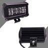 Allextreme EX30F1P 30 LED Fog Light Bar Flood LED Work Multi Rows Amber & White Light Waterproof Driving Lamp Universal for Car Motorcycle Bike (60W, 1 Pc)