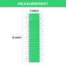AllExtreme EXMIL9G 9 LED Module Light Interior Exterior 12V 5730 Injection Decorative Lamp with Adhesive Backside for Car, Home & Decoration (20 Strips, Green)