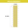 Allextreme EXM3ILY 3 LED Module Light Interior Exterior 12V 5730 Injection Decorative Lamp with Adhesive Backside for Car, Home & Decoration (20 Strips, Yellow)
