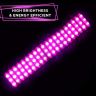Allextreme EXM3IPK 3 LED Module Light Interior Exterior 12V 5730 Injection Decorative Lamp with Adhesive Backside for Car, Home & Decoration (20 Strips, Pink)