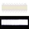 Allextreme EXMIL9W 9 LED Module Light Interior Exterior 12V 5730 Injection Decorative Lamp with Adhesive Backside for Car, Home & Decoration (20 Strips, White)