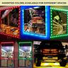 Allextreme EXMIL9W 9 LED Module Light Interior Exterior 12V 5730 Injection Decorative Lamp with Adhesive Backside for Car, Home & Decoration (20 Strips, White)