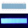 Allextreme EXMIL9B 9 LED Module Light Interior Exterior 12V 5730 Injection Decorative Lamp with Adhesive Backside for Car, Home & Decoration (20 Strips, Blue)