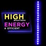 Allextreme EXM1ILB 1 LED Module Light Interior Exterior 12V 5730 Injection Decorative Lamp with Adhesive Backside for Car, Home & Decoration (20 Strips, Blue)