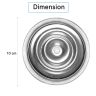 AllExtreme SHONE 0-95-S Bike & Car Horns Super Loud Sound Air Siren (12V, Silver, 1 Pc)