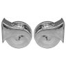 AllExtreme SHONTONE-C SHON CHROME Bike & Car Horns Super Loud Sound Air Siren (12V, Silver, 2 Pcs)