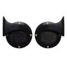 AllExtreme WINDTONE HORN SHON Universal Horns Super Loud Sound Air Siren Ideal Bikes, Cars, Trucks (12V, Black & Gold, 2 Pcs)