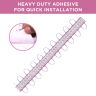 Allextreme EXM1ILP 1 LED Module Light Interior Exterior 12V 5730 Injection Decorative Lamp with Adhesive Backside for Car, Home & Decoration (20 Strips, Pink)