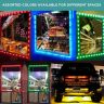 Allextreme EXMI1LG 1 LED Module Light Interior Exterior 12V 5730 Injection Decorative Lamp with Adhesive Backside for Car, Home & Decoration (20 Strips, Green)