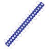 Allextreme EXMI1LB 1 LED Module Light Interior Exterior 12V 5730 Injection Decorative Lamp with Adhesive Backside for Car, Home & Decoration (20 Strips, Blue)