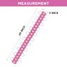 AllExtreme EXMI1LP 1 LED Module Light Interior Exterior 12V 5730 Injection Decorative Lamp with Adhesive Backside for Car, Home & Decoration (20 Strips, Pink)
