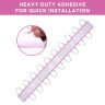 AllExtreme EXMI1LP 1 LED Module Light Interior Exterior 12V 5730 Injection Decorative Lamp with Adhesive Backside for Car, Home & Decoration (20 Strips, Pink)