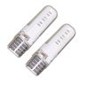 Allextreme Universal T10 LED Parking Light 12 SMD Super Bright Interior Pilot License Plate Dome Indicator Lamp Bulb for Car Bike and Motorcycle (3W, Blue, 2 PCS)