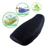 Allextreme EXUSC1A Universal Mesh Bike Seat Cover Anti Skid Net Cushion for All Flat Seat Motorcycles (Black)