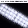 AllExtreme EX3MLIW 3 LED Module Light Interior Exterior 12V 5730 Injection Decorative Lamp with Adhesive Backside for Car, Home & Decoration (20 Strips, White)